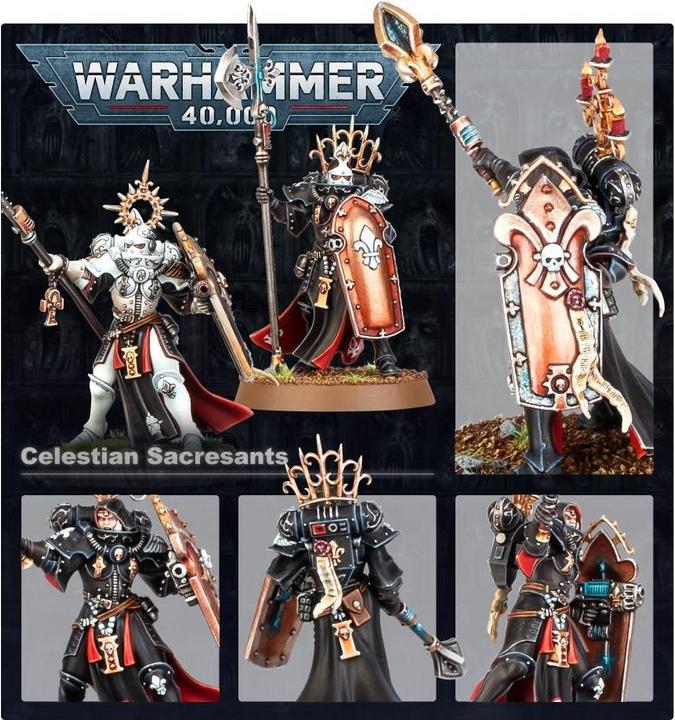 Actual product image Games Workshop Warhammer 40,000 - Adepta Sororitas Celestian Sacresants (Plastic)