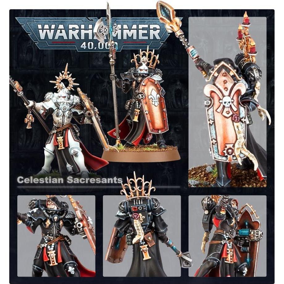 Thumbnail - Games Workshop Warhammer 40.000 - Adepta Sororitas Celestian Sacresants (Kunststoff)