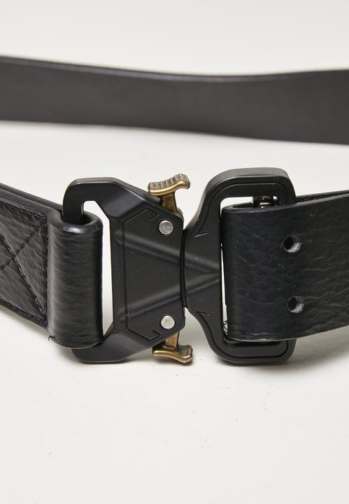 Actual product image Urban Classics Imitation Leather Belt With Hook (L)