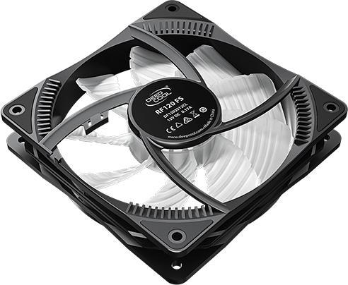 Actual product image Deepcool RF120 FS Processor Cooler Black 1 pc(s) (120 mm, 1 x)