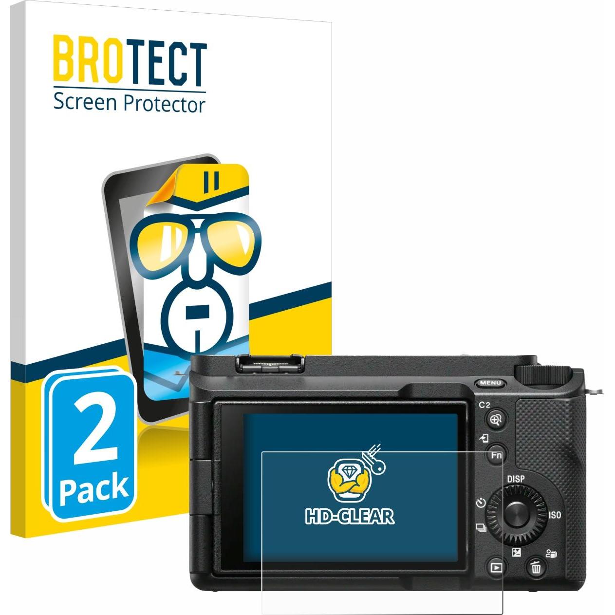 BROTECT Schutzfolie Displayschutz Klar (Displayschutz), Kameraschutz, Transparent