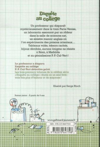 Produktbild Enquête au collège : l'intégrale. Tome 1 (Französisch, Jean-Philippe Arrou-Vignod, 2021)