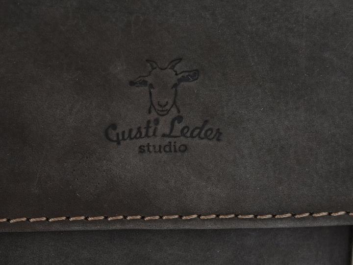 Produktbild Gusti Leder Lederrucksack für Stadt, Outdoor und Reise, klassisches Design, unisex, vielseitige Fächer