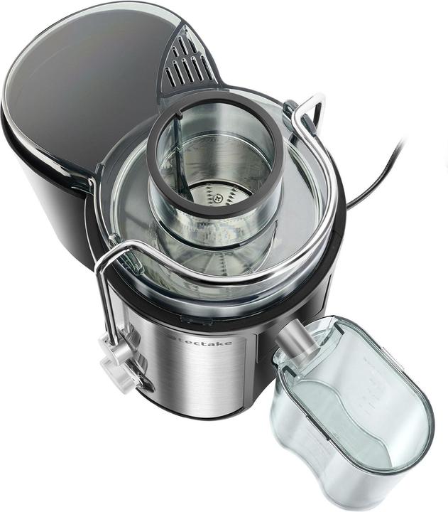 Produktbild tectake Entsafter Frufi, 2 Geschwindigkeitsstufen, Edelstahl, 600W
