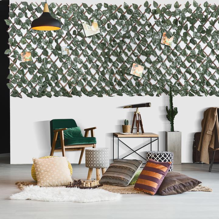 Immagine prodotto Outsunny Siepe artificiale con aspetto di edera (200 cm)