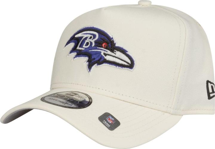 Produktbild New Era 9Forty A-Frame Cap - Baltimore Ravens chrome white (One Size)