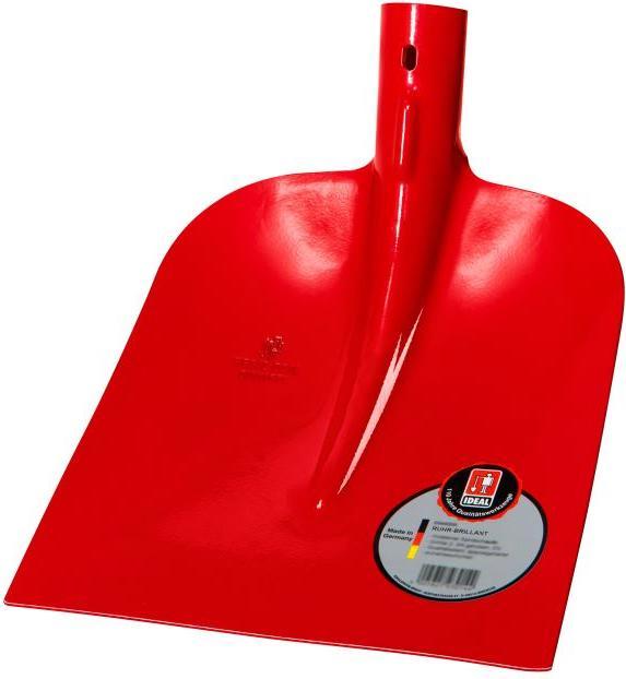 Immagine prodotto Idealspaten Ruhr-Brillant Holstein pala sabbia rosso verniciato a polvere becco 3/4 sollevato senza maniglia