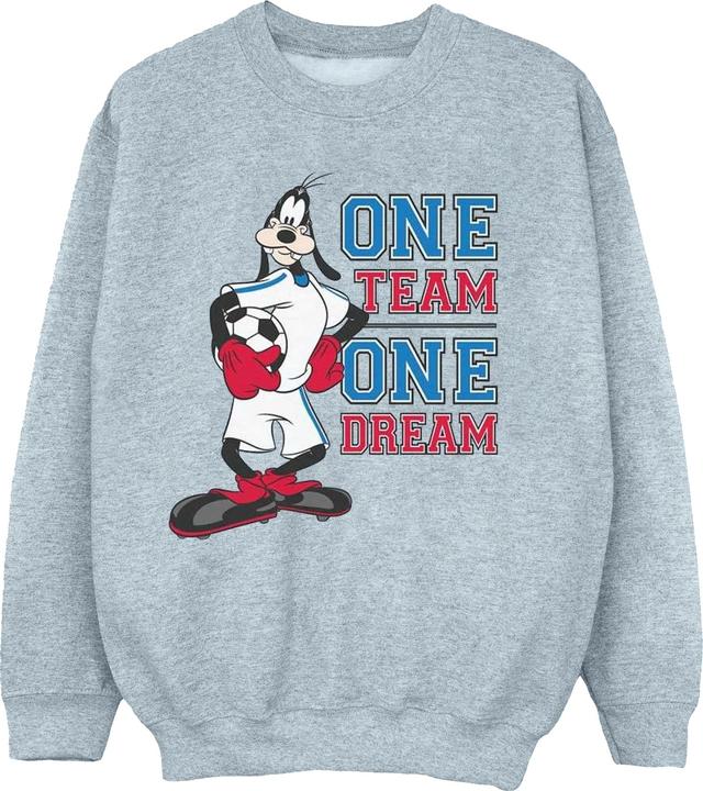 Immagine prodotto Disney Goofy One Team One Dream Felpa Ragazzi (140, 146)