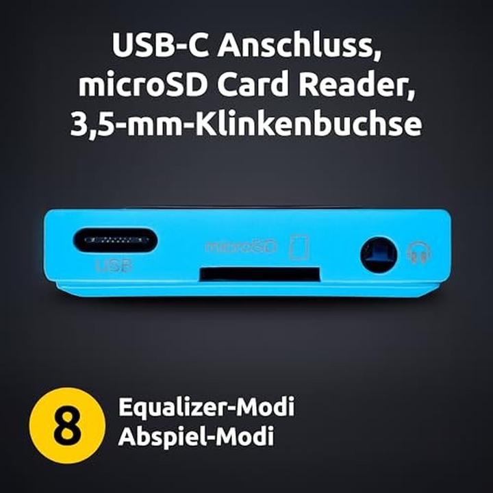 Image du produit Intenso MP3 Videoplayer 1,8" Video Scooter BT 64GB Blue (64 Go)