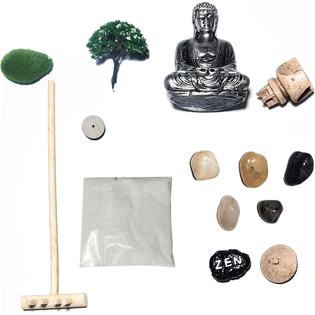 Mad Monkey, Pflanzen Zubehör, Zen Garten (22 cm, 22 cm)