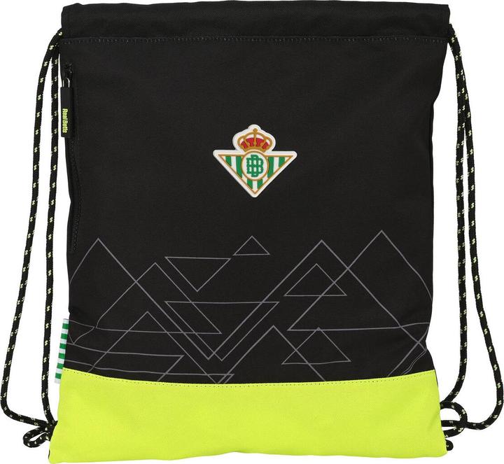 Produktbild Real Betis Balompié Rucksacktasche mit Bändern Schwarz Neongrün