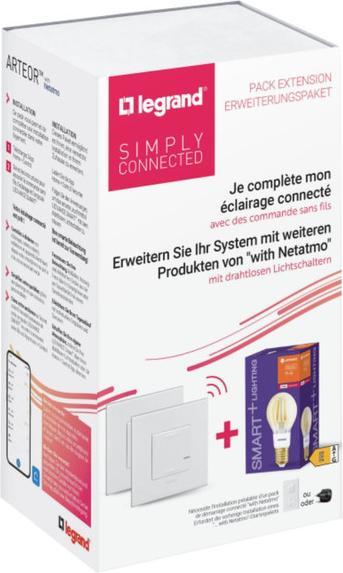 Legrand Arteor with Netatmo Bundle Beleuchtung