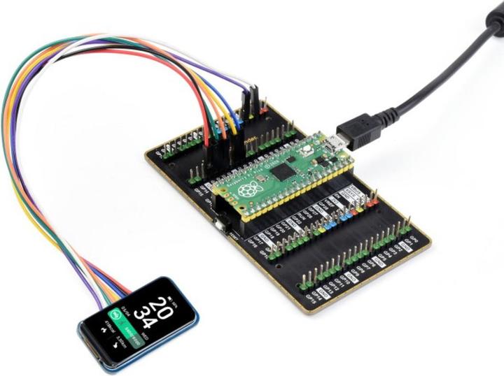 Image du produit WaveShare 172x320 1.47nch Module d'affichage LCD