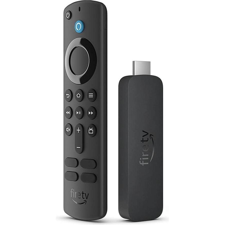 Amazon Fire TV Stick 4K (8 GB, Sistema operativo antincendio), Box per lo streaming, Nero