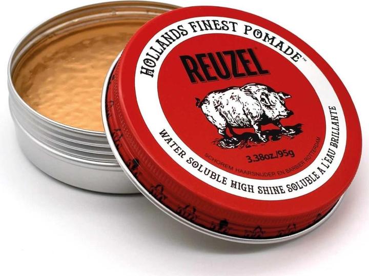 Produktbild Reuzel Red Pomade Medium Hold High Shine Pomade for Men (Haarpomade, 113 ml)