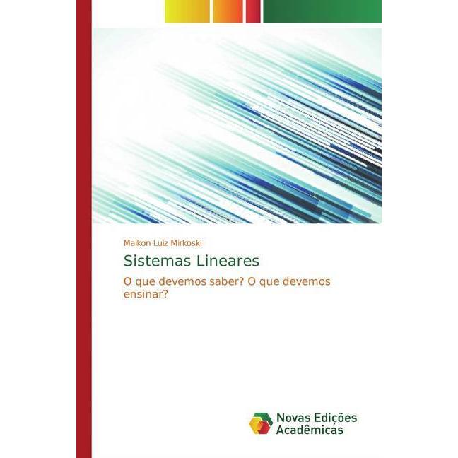 Sistemas Lineares, Schulbücher von Maikon Luiz Mirkoski