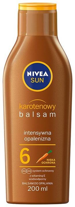 Produktbild NIVEA Sun Carotin Sonnenschutz-Lotion (Sonnenlotion, Bis SPF 10, 200 ml)