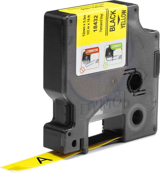 Produktbild Dymo Schriftband-Kassette Rhino IND (1.20 cm, Mehrfarbig)