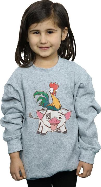 Produktbild Disney Moana Hei Hei And Pua Sweatshirt Mädchen (116)