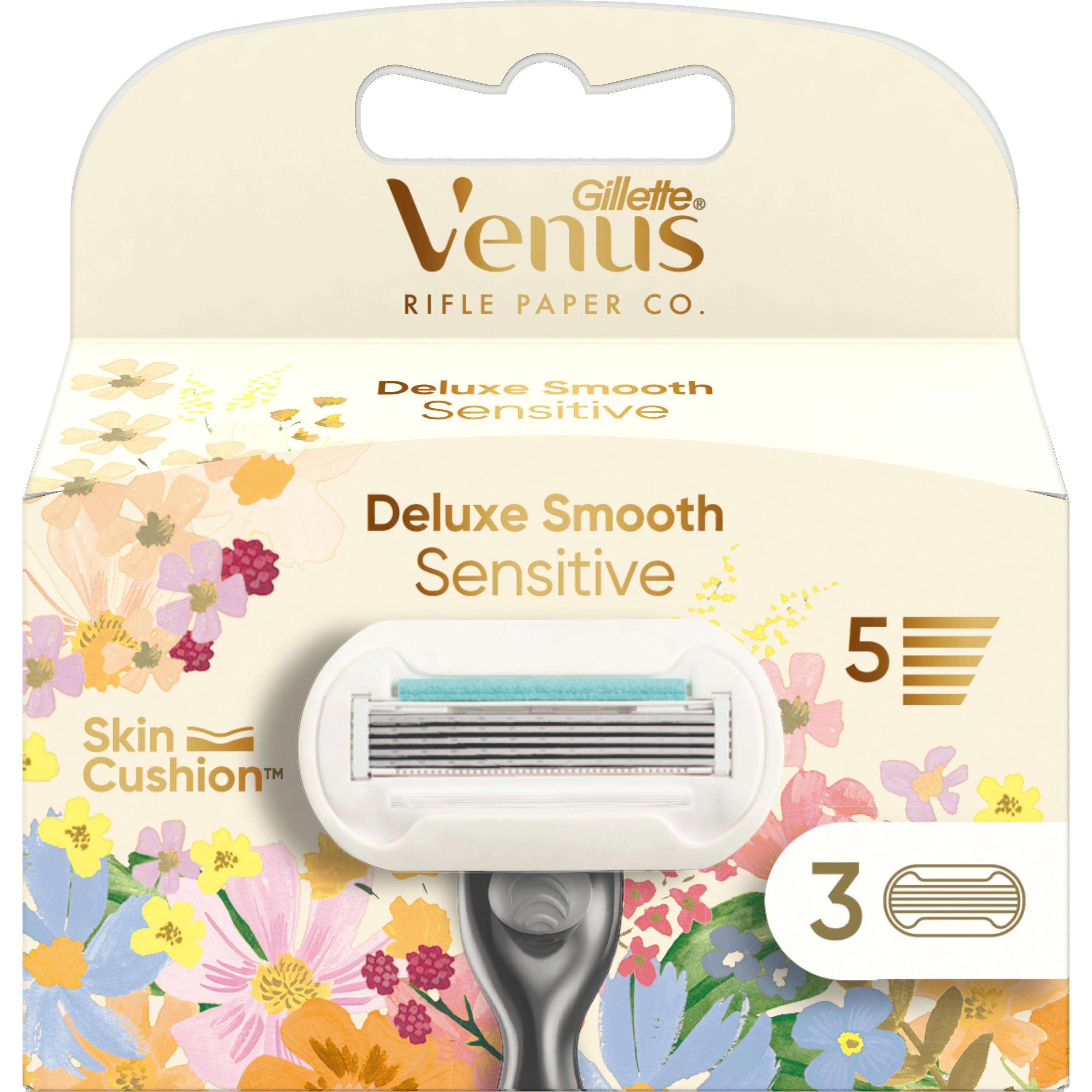 Gillette Venus, Rasierklingen, Deluxe Smooth Sensitive (3 x)