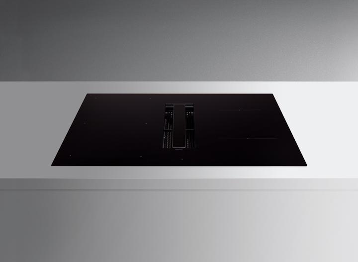 Produktbild Falmec Induktionskochfeld mit Dunstabzug Zero Easy 84 Schwarz (84.40 cm, Glaskeramik Kochfeld)
