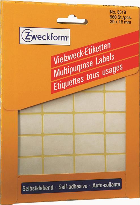 Image du produit Avery Étiquettes à usage multiple
