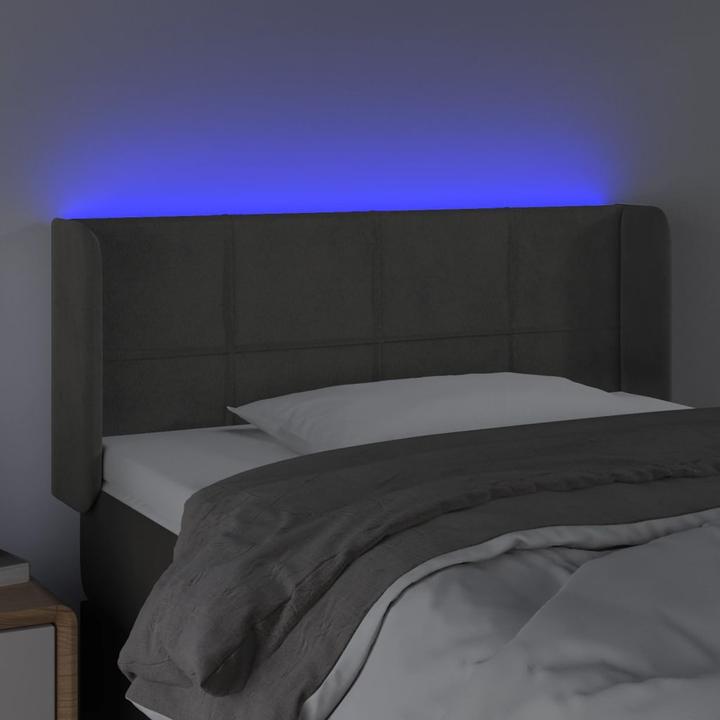 Actual product image vidaXL LED Kopfteil (93 x 16 x 88 cm)