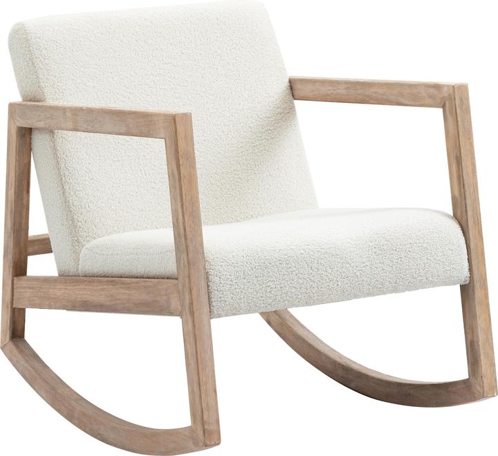 Immagine prodotto Homcom Sedia a dondolo con cuscino