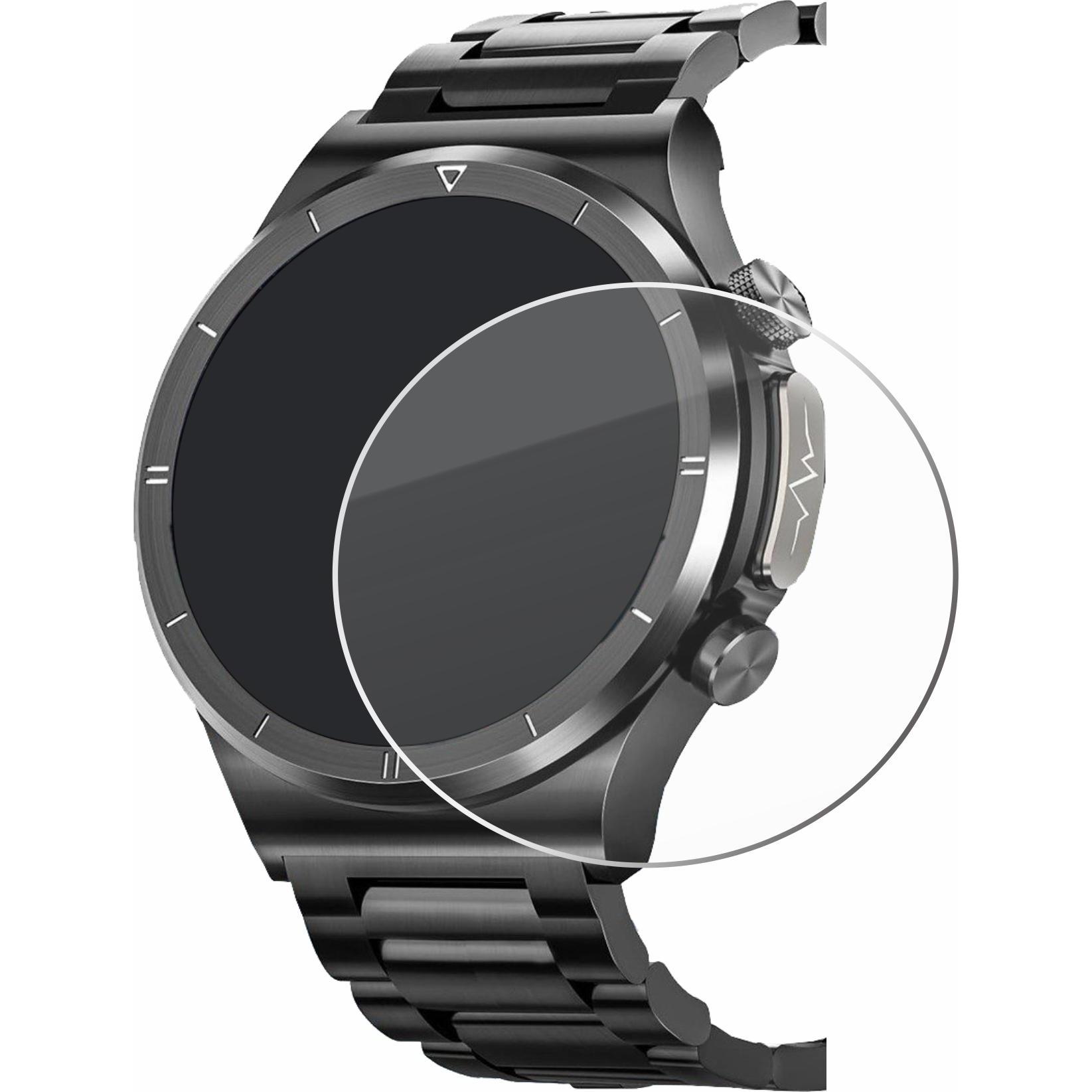 Thumbnail - Savvies Panzerglas Schutzglas Displayschutz, Smartwatch Schutzfolie, Transparent