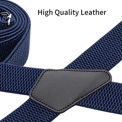 Produktbild Only-Bags.Store Hosenträger mit 4 starken Clips breite letzte verstellbare Länge