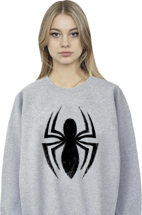 Image du produit - Sweat SPIDER-MAN ULTIMATE SPIDER LOGO - Femme (M)