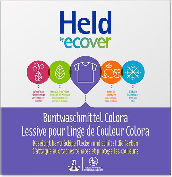 Produktbild Held Buntwaschmittel Colora (21 Waschgänge, Waschpulver)
