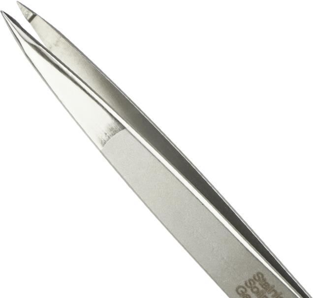 Actual product image Nippes Cosmetic tweezers, pointed, stainless, matt 729R