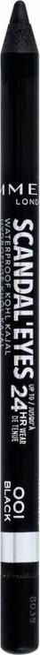 Actual product image Rimmel London Scandal Eyes Kajal (001 black)