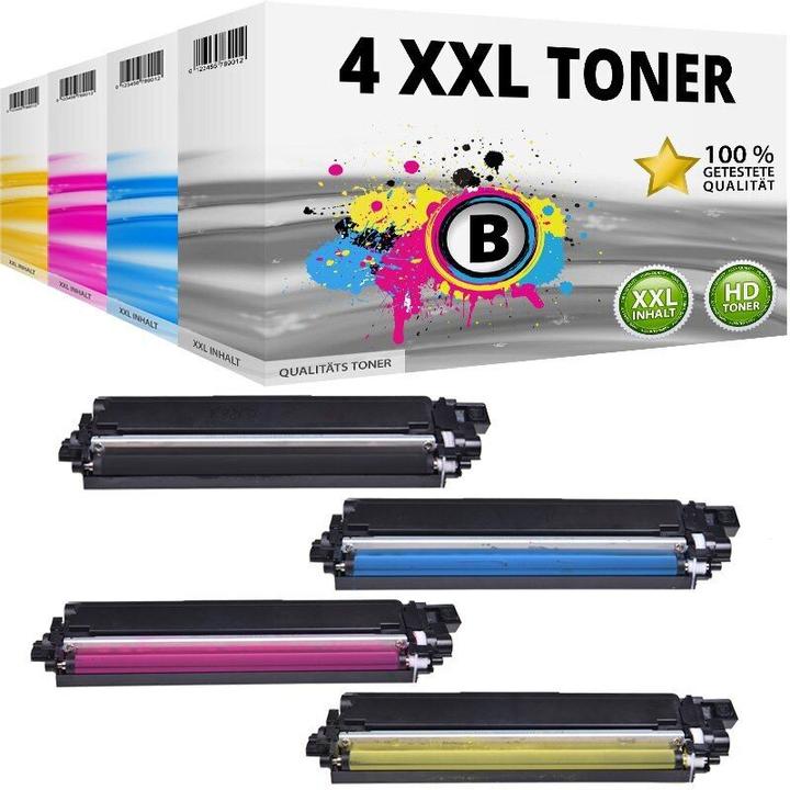 Druckfuxx Kompatibel Brother TN-248 XL Toner 4er Set DCP-L3515CDW HL-L3220CW MFC