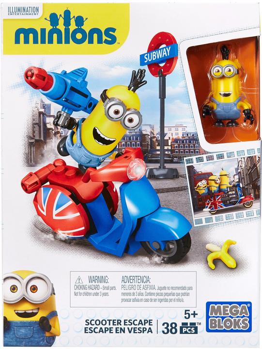 Immagine prodotto Mega Bloks Despicable Me - Minions Movie Piccolo Playset - Scooter Fuga