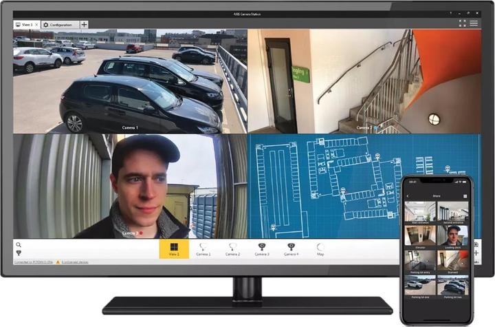 Produktbild Axis ACS 5 Core Kameralizenz, 4 Kanal (4 Geräte)