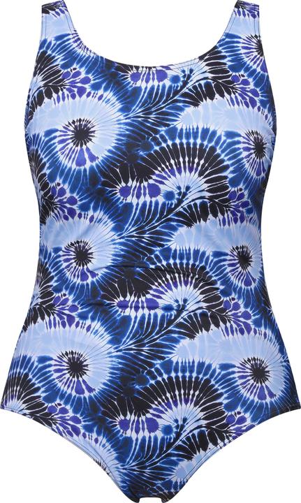 Image du produit Ulla Popken Maillot de bain sans bonnets souples, imprimé Batik (58)