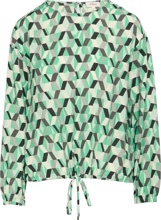 Image du produit s.Oliver Bluse Viskosemix-Bluse in O-Shape (36)