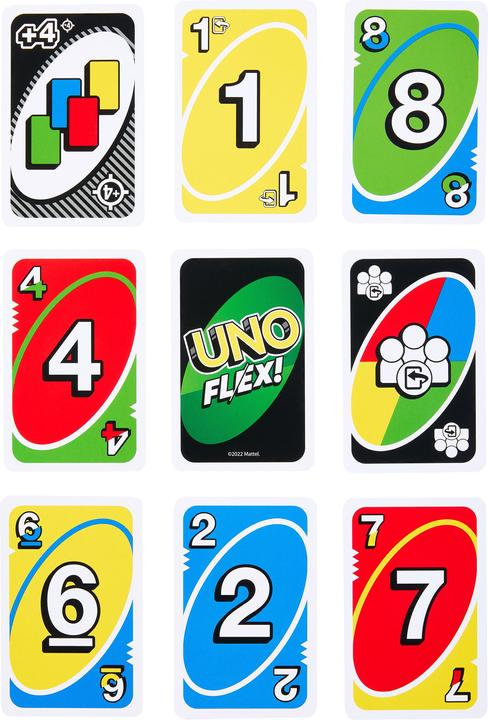 Immagine prodotto Mattel Games UNO Flex™ (Francese, Inglese, Italiano, 2 - 8 Giocatori)