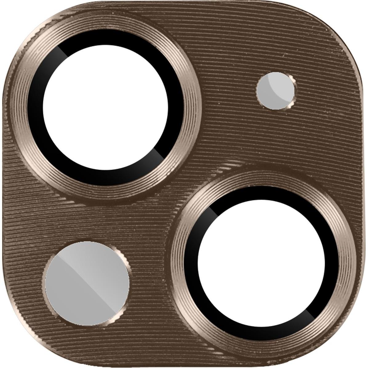 Thumbnail - Avizar Aluminium Design (1 Stück, Apple iPhone 14 Plus), Smartphone Schutzfolie, Gelb