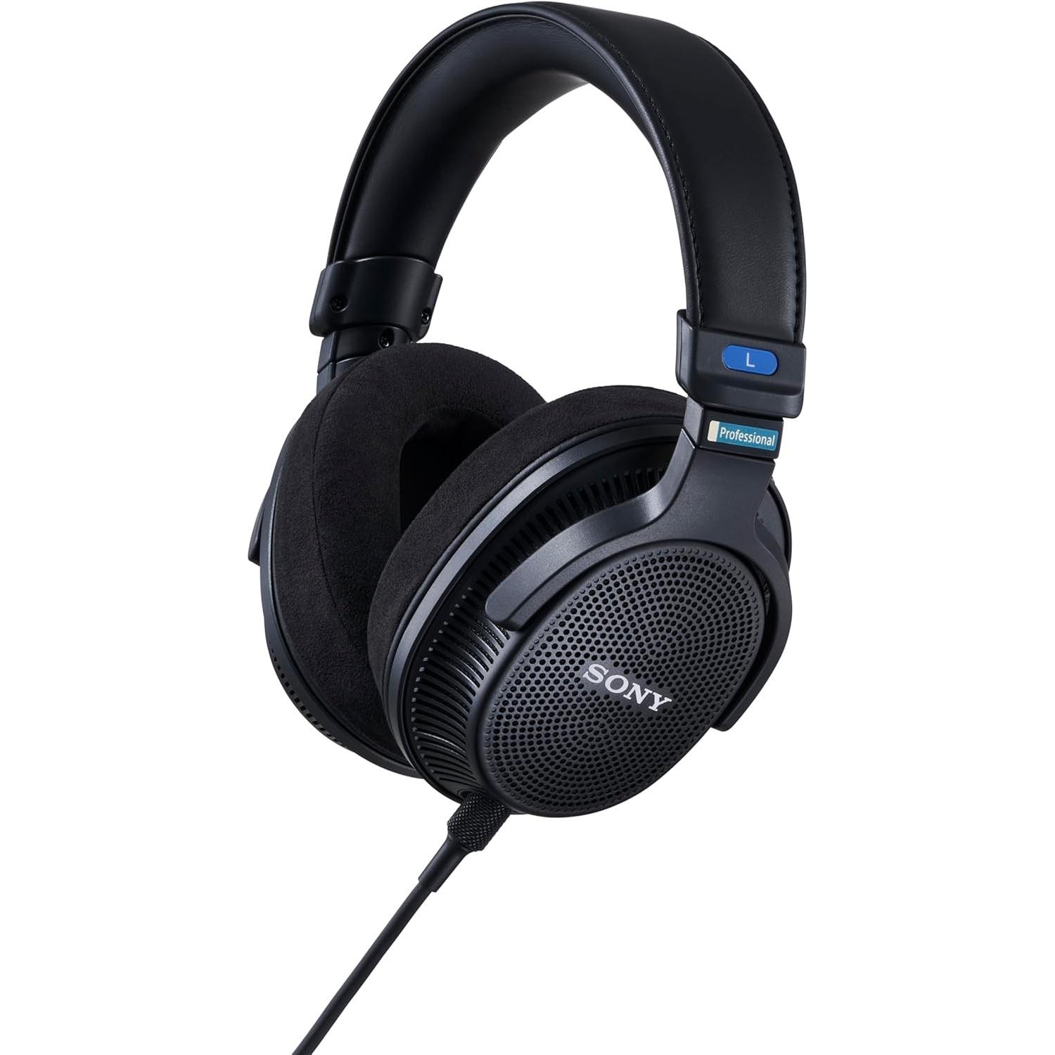 Sony MDR-MV1 (Keine Geräuschunterdrückung, Kabelgebunden), Kopfhörer, Schwarz