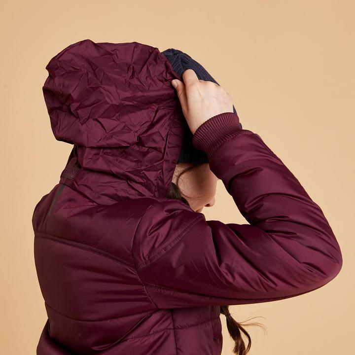 Produktbild Fouganza Winterreitjacke 500 Warm Kinder bordeaux (164)