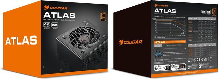 Produktbild Cougar ATLAS 750W 80 Bronze Active PFC (750 W)