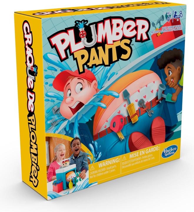 Actual product image Hasbro Plumber Pants (German, French, English)