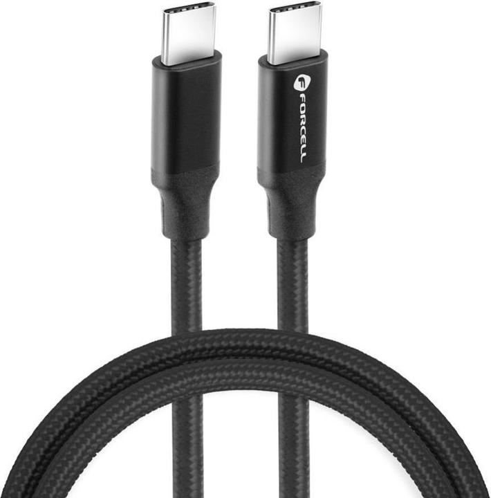 Immagine prodotto Forcell Cavo USB USB-C - USB-C 1 m Zielony (1 m, USB 3.2 Gen 2, 100 W)