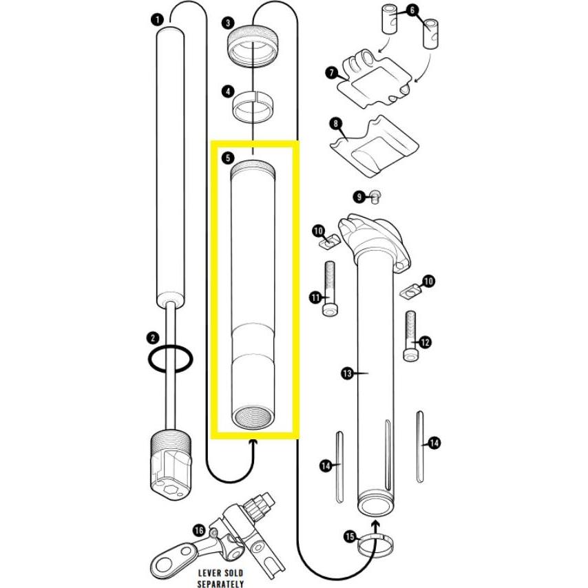 Crankbrothers, Sattelstütze, (31.60 mm)