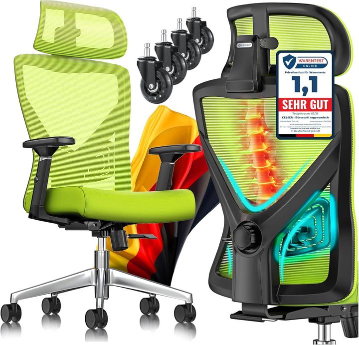 Grün, Silber, Schwarz