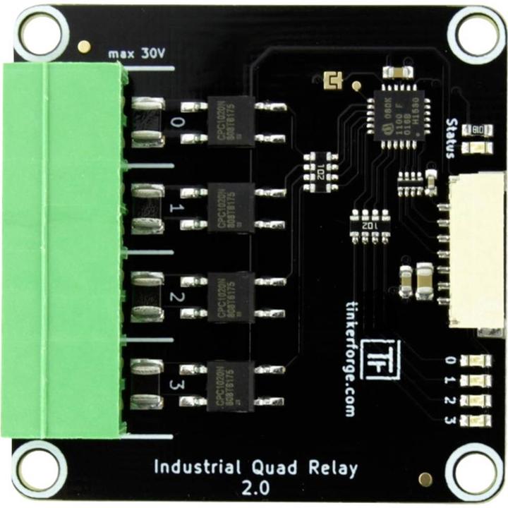 Actual product image Tinkerforge Industrial Quad Relay 2.0