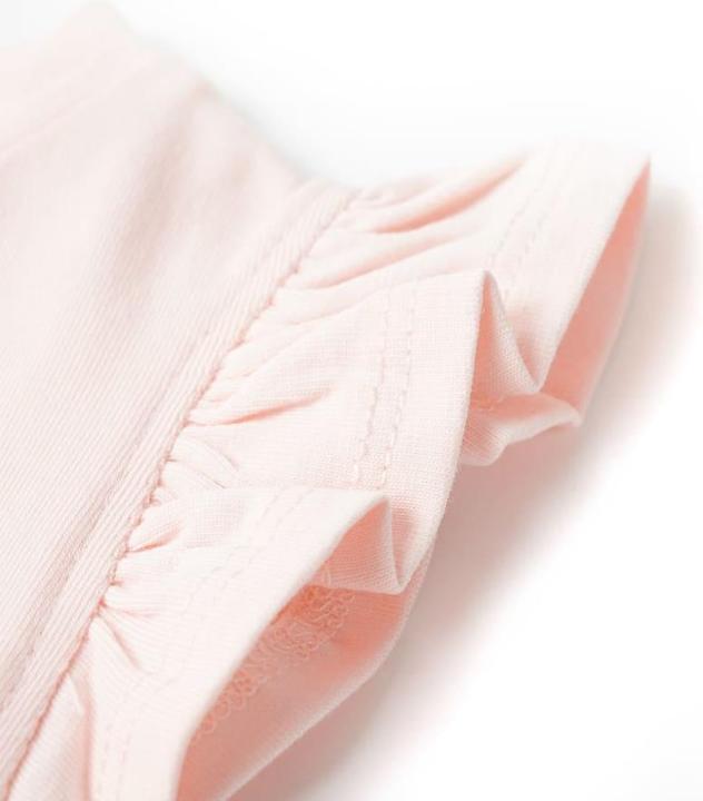 Immagine prodotto vidaXL Maglietta da bambino con maniche a balze Ecru 92,Materiale: 95 (92)